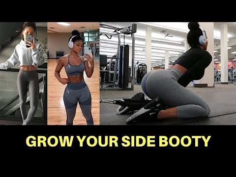 BEST EXERCISES TO GROW YOUR SIDE GLUTES (GET WIDER LOOKING HIPS)