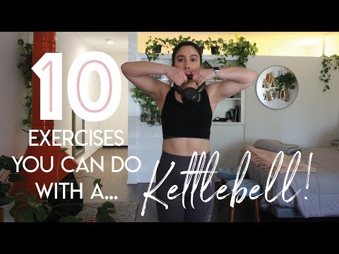 TEN KETTLEBELL Exercises for the Gym or At-Home