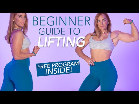BEGINNER GYM GUIDE | Learn how to lift + Free Program Inside!