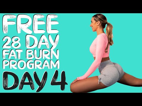 DAY 4 | FREE 28 DAY WORKOUT CHALLENGE | Active Recovery 28min Stretch | Protein Smoothie Recipe