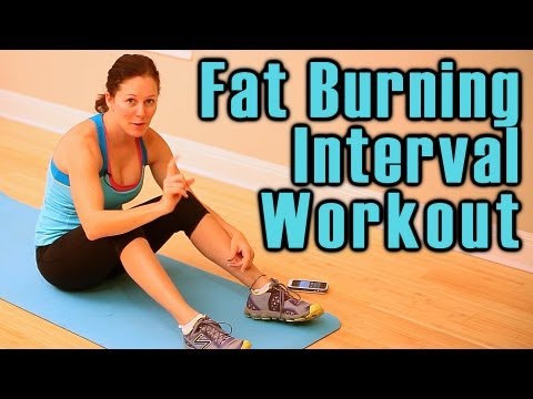 Full Body Fat Burning Workout, 8 Minute Home Cardio Fitness Routine | Dena Psychetruth