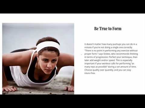 Health And Fitness Tips Part 2