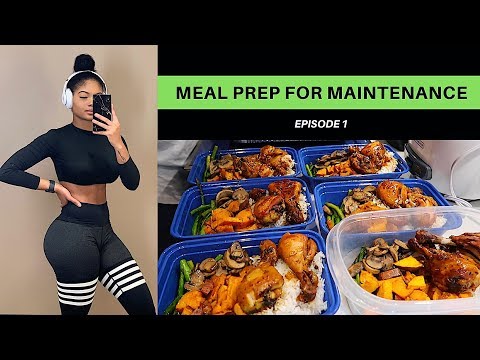 COOK WITH ME *EPISODE 1* | MEAL PREPPING FOR MAINTENANCE & GAINING