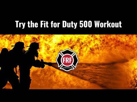 No Equipment, No Problem.  500-rep FRF Workout for Firefighters