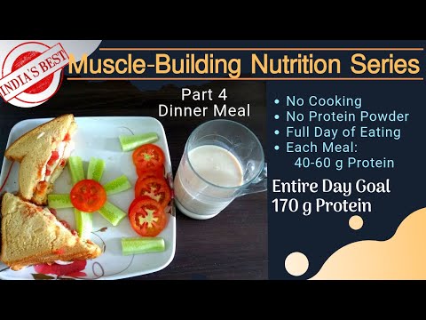 India’s Best High-Protein Muscle Building Nutrition Series Dinner Meal