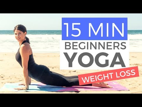 15 minute Morning Yoga for Beginners ? WEIGHT LOSS edition ? Beginners Yoga Workout