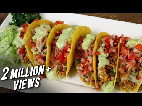 Chicken Mexican Tacos Recipe | Tacos With Chicken Filling | The Bombay Chef – Varun Inamdar