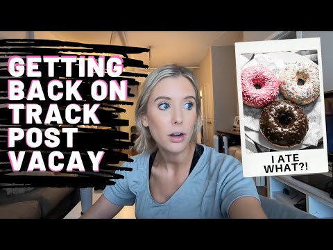 HOW TO GET BACK ON TRACK AFTER VACATION- Healthy Recipes + Fitness Motivation