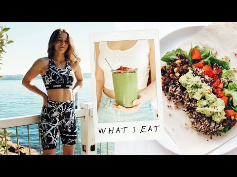 WHAT I EAT IN A DAY VEGAN + nutrition & calories (119g protein)