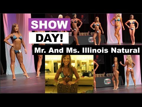 Mr. And Ms. Illinois Natural Bodybuilding Competition SHOW DAY!