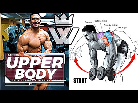 BEST Upper Body Workout for Chest/Back/Arms/Shoulders