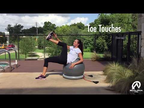 Exercise Ball Over 100 Workouts with Resistance Bands – SoAlpha.com
