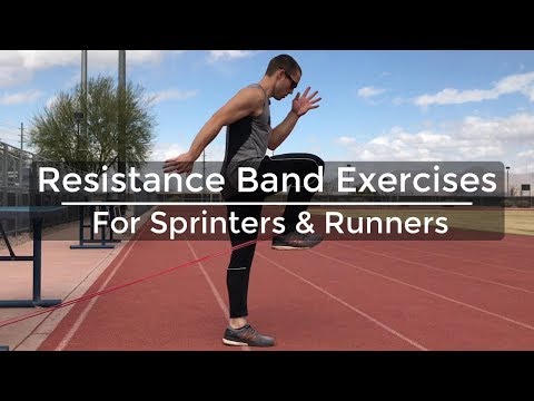 Speed Training – Resistance Band Exercises for Sprinters & Runners – Strength Training for Runners