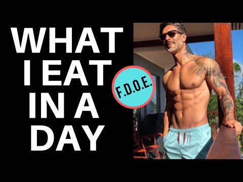 WHAT I EAT IN A DAY – A full day of eating with Men’s Health Cover Guy Weston Boucher