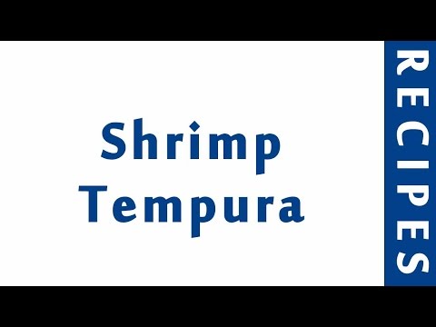 Shrimp Tempura | POPULAR RECIPES | RECIPES LIBRARY | MY RECIPES