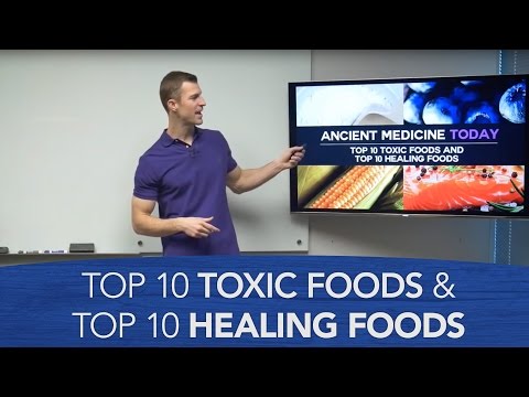 Top 10 Toxic Foods and Top 10 Healing Foods | Dr. Josh Axe