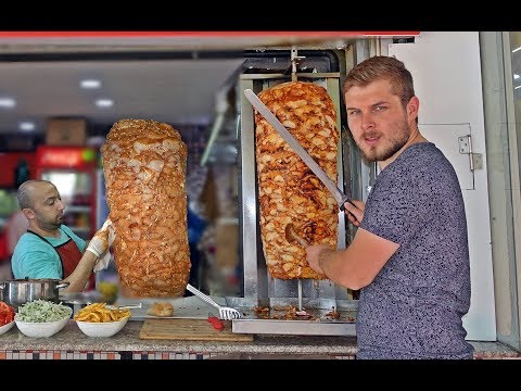 Turkish Chicken Doner 50 kg 1 Meter High Kebap Recipe