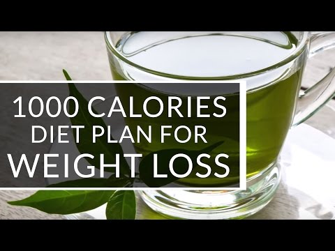 1000 CALORIES DIET PLAN For Women (Lose Up to 4 Kgs In A Month)