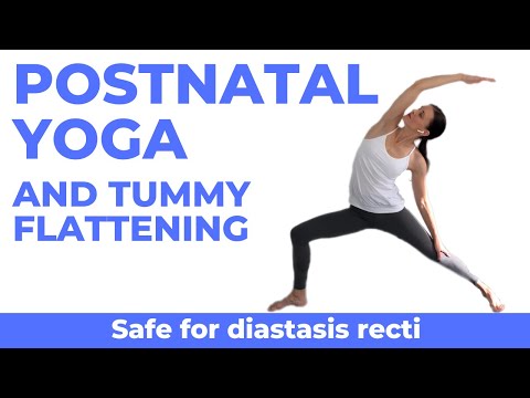 Postnatal Yoga With Diastasis Recti Exercises Postpartum