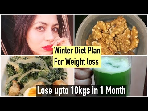 Winter Diet Plan For Weight Loss | Lose 10kgs in a month | Azra Khan Fitness