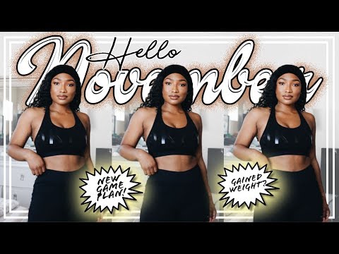 FITNESS CHAT! | NOVEMBER GOALS! NEW WORKOUT ROUTINE! NEW DIET! & MY CURRENT WEIGHT! FT. ETEKCITY