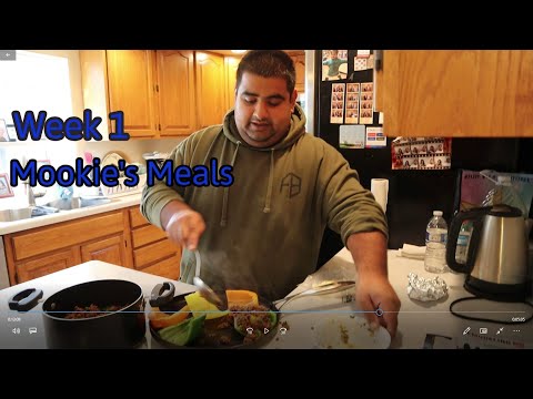 Weight-Loss Journey | Mookie’s Meals | WEEK 1