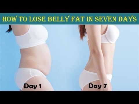 How to Lose Belly Fat in 7 Days No Diet No Workout
