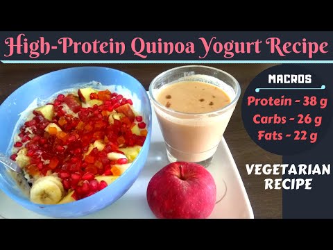 High-Protein Quinoa Yogurt Recipe (Veg) | Protein –