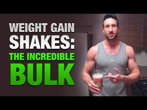 Weight Gain Shakes: “The Incredible Bulk” Mass Building Shake Recipe