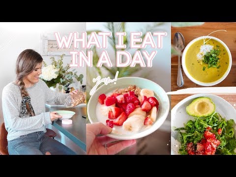 What I Eat In A DAY | Full Day of Eating My Favorite Healthy Recipes!