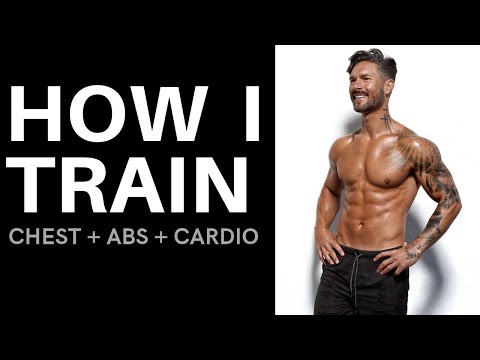 HOW I TRAIN – Chest + Abs + Cardio Workout by Men’s Health Cover Guy