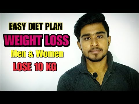 WEIGHT LOSS Easy DIET PLAN | Men & Women | Lose 10 KG | info by Subhajit Mondal