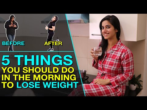 My 5 Morning Habits for Weight Loss in Hindi | GunjanShouts