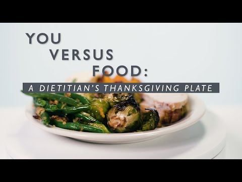 A Dietitian’s Thanksgiving Plate | You Versus Food | Well+Good