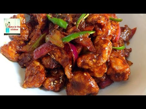 Chicken Chilli Recipe – Restaurant Style – Spicy Chilli Chicken by (HUMA IN THE KITCHEN)