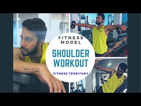 How to build shoulders like fitness model/ male model | Lean and sharp