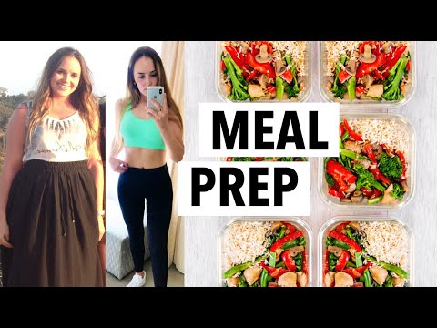 WEIGHT LOSS MEAL PREP FOR WOMEN 2020 (1 WEEK IN 1 HOUR) | how I lost 10+ lbs