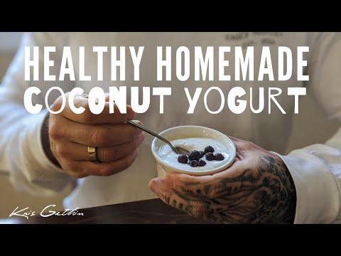 Healthy Homemade Coconut Yogurt Recipe