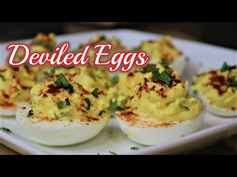 Classic Deviled Eggs – Easter Appetizers – Easy Recipes