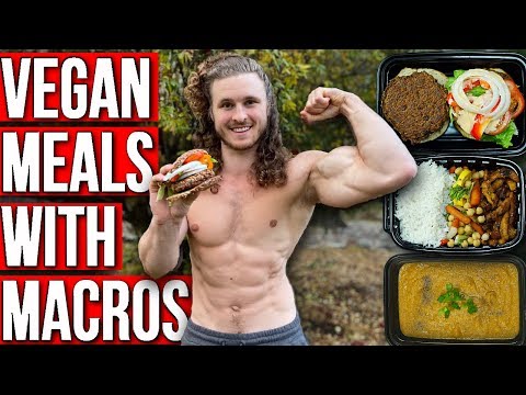 BEST VEGAN MEAL PREP FOR MUSCLE | EASY & HIGH PROTEIN