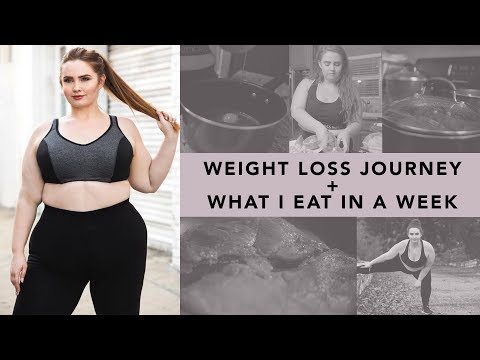 My Plus-Size Weight Loss Journey Story + 3 Week Diet Meal Prep | Hayley Herms