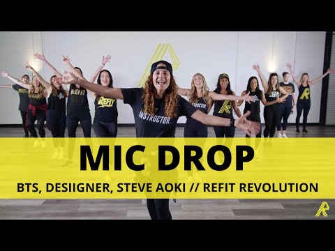 “Mic Drop” || BTS, Desiigner, Steve Aoki || Dance Fitness Choreography || REFIT® Revolution