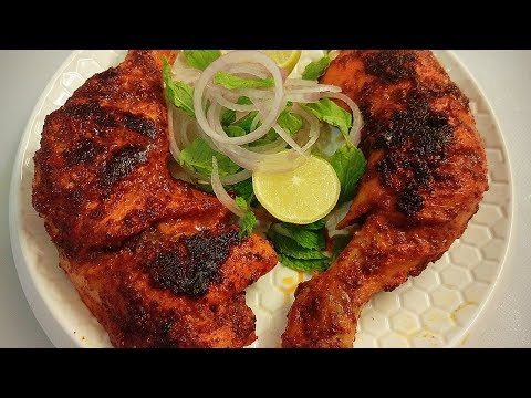 Tandoori Chicken Restaurant style without oven | Tandoori Chicken Recipe in hindi By Farheen Khan