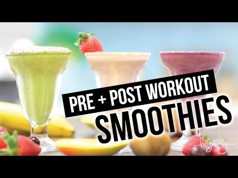 Pre + Post Workout Smoothies!