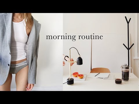 My London Morning Routine (healthy breakfast / productive / vegan skincare / staying fit)