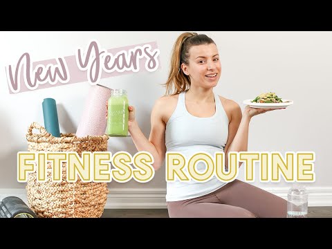 My New Years Fitness Routine + What I Eat To Stay On Track
