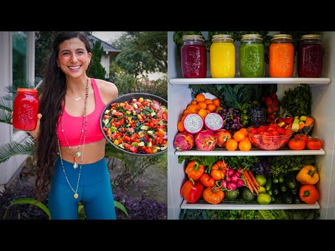 WHAT I ATE TODAY + Nama Juicer Giveaway | Easy Raw Vegan Recipes