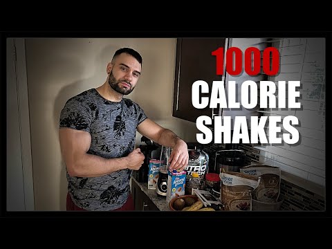 1000 Calorie Shake Recipes | 1000 Calorie Shake to Build Muscle or Lose Weight?!