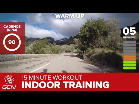 15 Minute Workout – Best Indoor Cycling Training Cardio Session