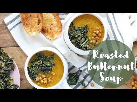 Roasted Butternut Squash Soup Recipe | Healthy Dinner Recipes